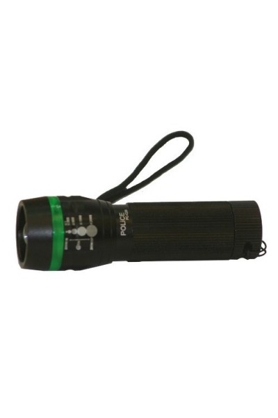 KRN031302 Police PC-30 Cree LED + مصباح يدوي للتكبير (يعمل مع 3 بطاريات قلم رفيعة)
