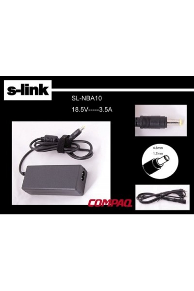 KRN032010 S-link SL-NBA10 18.5v 3.5a 4.8-1.7 محول الكمبيوتر المحمول
