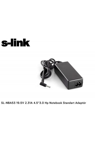 KRN032045 S-link SL-NBA53 19.5v 2.31a 4.5-3.0 محول الكمبيوتر المحمول