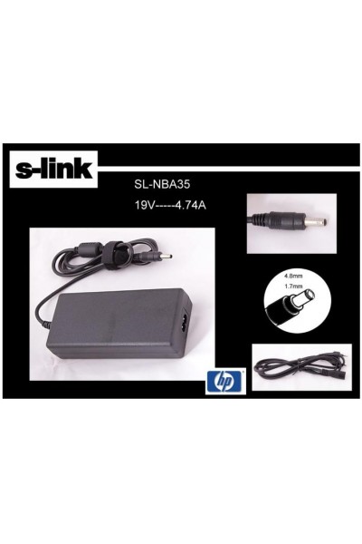 KRN032068 S-link SL-NBA35 19v 4.74a 4.8-1.7 محول الكمبيوتر المحمول