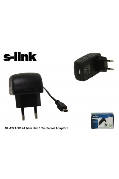KRN032110 S-link SL-127A 9v 2a محول كمبيوتر لوحي USB صغير