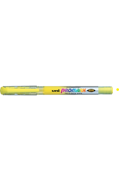 قلم تمييز KRN010304 Uni-Ball Promark نوع جيب العين أصفر USP-105