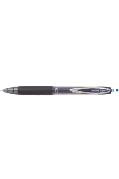KRN010311 قلم حبر أحادي الكرة Signo 207ND طرف إبرة جل ميكانيكي 0.7 مم أزرق UMN-207ND
