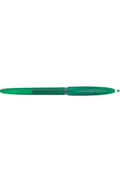 KRN010323 قلم حبر أحادي الكرة Signo Gelstick رأس كروي 0.7 مم أخضر UM-170