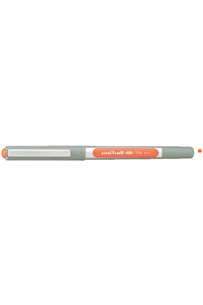 KRN010380 قلم حبر أحادي الكرة برأس رفيع برأس كروي 0.7 مم برتقالي UB-157