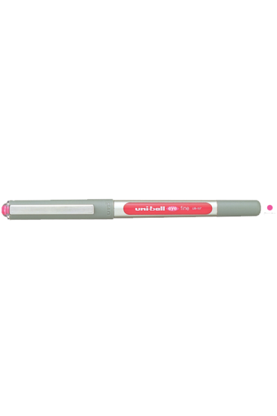 KRN010382 قلم حبر أحادي الكرة برأس كروي رفيع 0.7 ملم وردي UB-157
