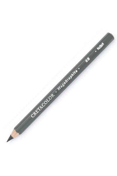  KRN011931 أقلام رصاص كريتا كولور ميجا جرافيت 6B (قلم رصاص متدرج للغاية)
