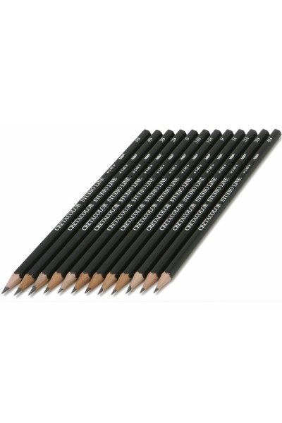  KRN011989 أقلام الرصاص Cretacolor Artist Studio Line Graphite 6B (قلم رسم متدرج)