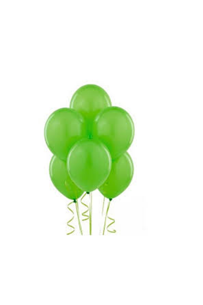 Balonevi Balon Baskısız Açık Yeşil 100 LÜ