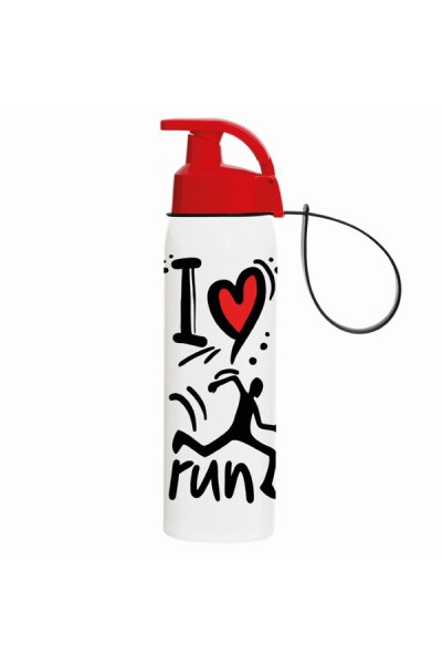 Herevin Matara I Love Run Askılı Opak Desenli 0,5 LT 161415-010