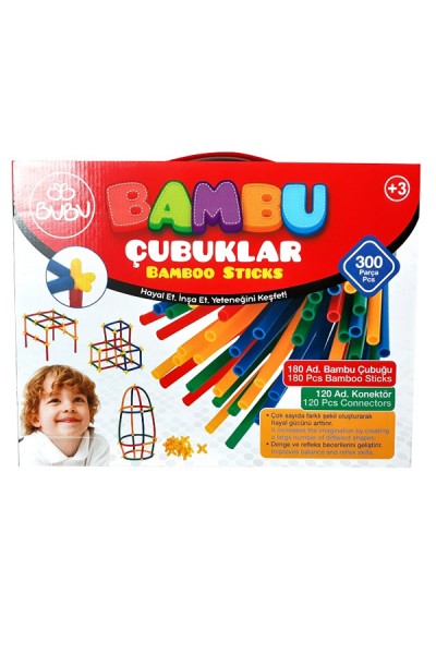 Bu-Bu Bambu Çubuklar 300 LÜ BUBU-BC0001 