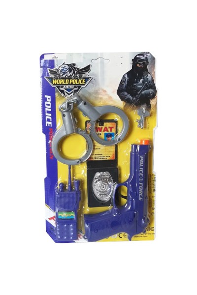 Ctoy Kartelada Asker Polis Set 34370/380