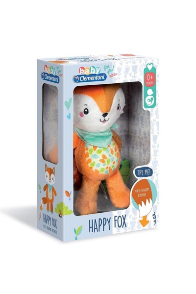 Clementoni Baby Aktiviteli Pelüş Tilki Happy Fox 17271