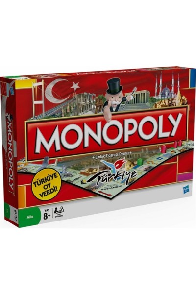 Monopoly Türkiye Kutu Oyunu 01610