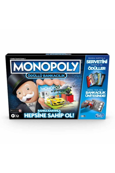 Monopoly Ödüllü Bankacılık Kutu Oyunu E8978