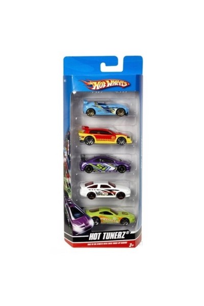 Hot Wheels Araba Seti 5 Li 1806