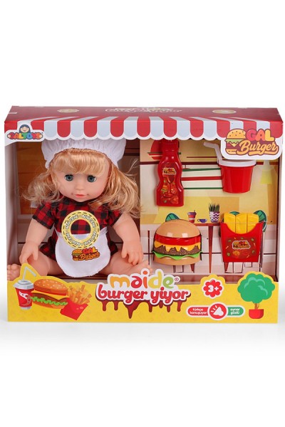 Galtoys Maide Burger Yiyor Türkçe Konuşan Bebek GLT1105