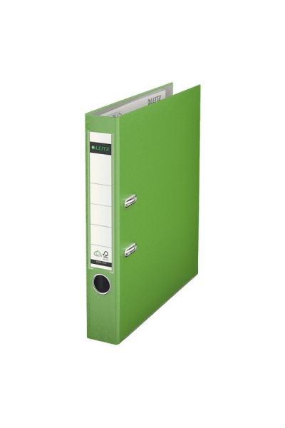 KRN01286 مجلد مكتب Leitz بلاستيك ضيق أخضر فاتح 1015T