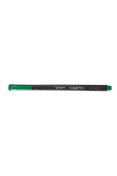 KRN013688 Maped Fineliner Graph Peps 0.4 ملم أخضر عشبي 12 Lı 03