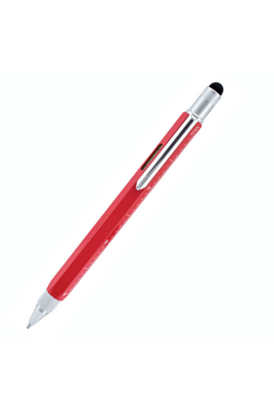 KRN014286 Monteverde قلم حبر جاف أداة القلم سلسلة متعددة الوظائف الأحمر MV35250