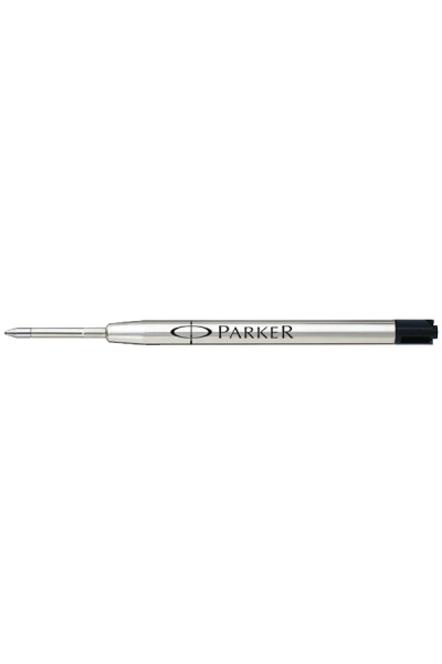  KRN01963 قلم حبر جاف باركر قابل لإعادة التعبئة باللون الأسود المتوسط