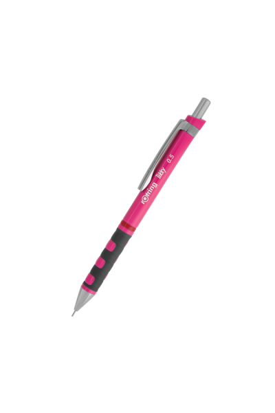  KRN02204 قلم روترينج متعدد الاستخدامات تيكي 0.5 ملم وردي نيون