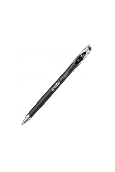 KRN03179 قلم حبر جاف سكريكس جل سريع 0.7 ملم أسود 12 لتر