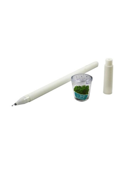 KRN03201 Vintage Label Gel Pen Grass Bloomer 30 LU Z-168