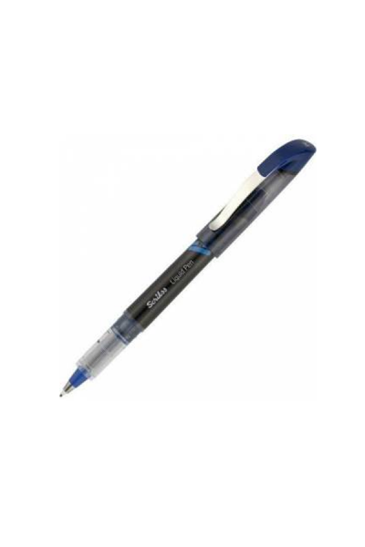 KRN03416 قلم حبر سائل سكريكس برأس مخروطي أزرق LP-68