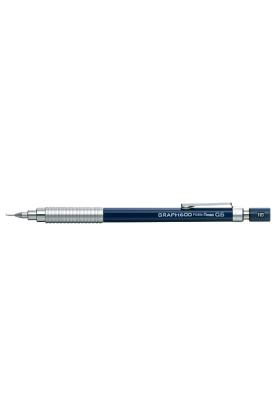  KRN03811 قلم رسم Pentel Graph 600 0.5 ملم كحلي