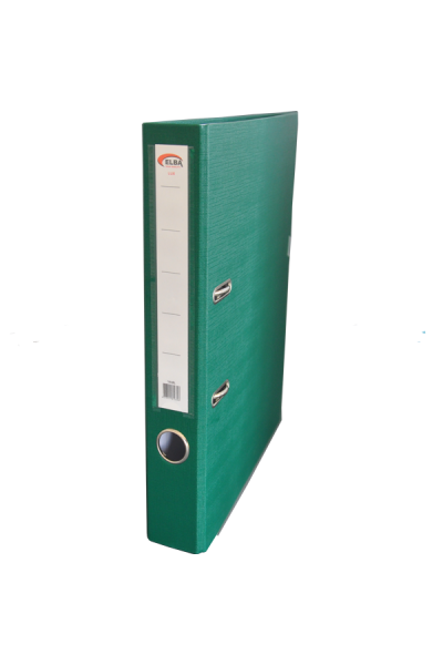 KRN04351 مجلد مكتب إلبا بلاستيك ضيق باللون الأخضر
