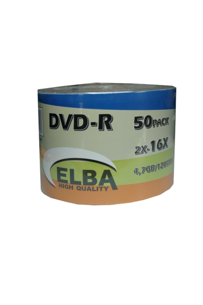 KRN04544 Elba DVD -R 4.7 جيجابايت / 120 دقيقة Shrink 50 LI