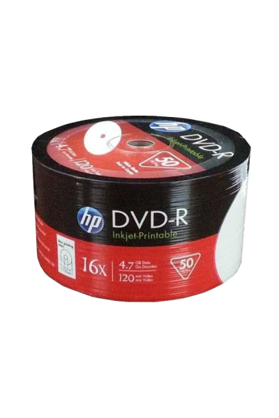 KRN04546 HP DVD-R سعة 4.7 جيجابايت و16x تقليص DMA00070