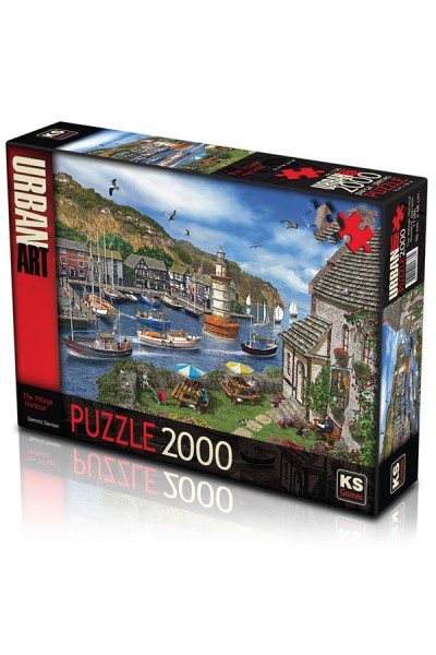  KRN05092 Ks Games Puzzle The Village Harbour دومينيك ديفيس