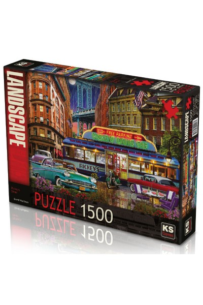  KRN05160 Ks Games Puzzle 1500 قطعة Rickeys Diner