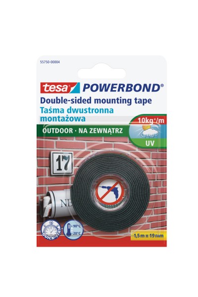 KRN05679 شريط تثبيت Tesa من الفوم Powerbond خارجي 1,5x19 55750-00004-03