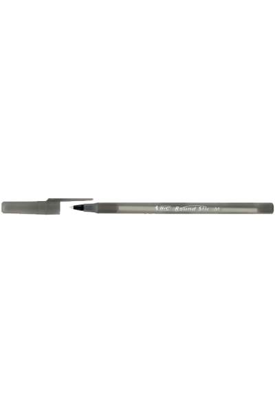  KRN07474 قلم حبر جاف Bic عصا مستديرة 1.0 مم 60 LI أسود