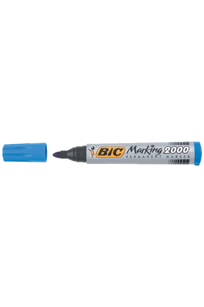 KRN07489 قلم تحديد Bic دائم 1.7 ملم برأس دائري أزرق 2000 06