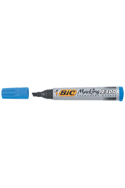 KRN07496 Bic Marker طرف القطع الدائم أزرق 2300 06