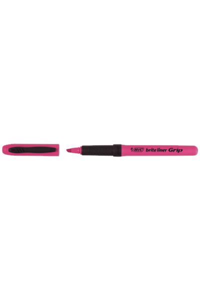 KRN07502 Bic Highlighter Brite Line Grip قلم وردي نوع 811 934