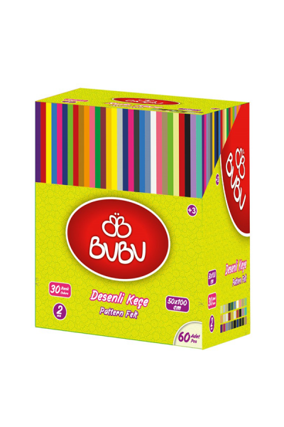  KRN07952 ستاند Bu-Bu Felt Roll منقوش 60 LI