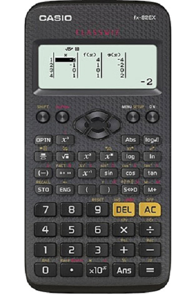 KRN08141 آلة حاسبة كاسيو FX-82-EX ذات الوظيفة العلمية