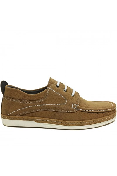 Modamela E329 Camel Nubuk Erkek Casual Ayakkabı