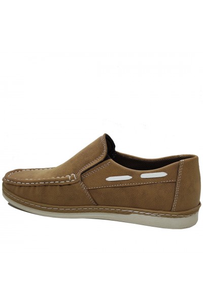 Modamela E701 Camel Nubuk Casual Erkek Ayakkabı