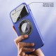 Apple - iPhone 11 Pro Max Zebana Lenix Rubber Kılıf (Kablosuz Şarj Destekli) - Lacivert