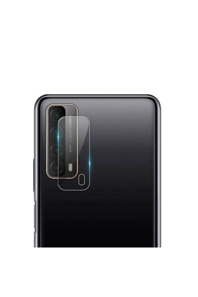 Huawei - P Smart 2021 Kamera Lens Koruma Camı - Şeffaf