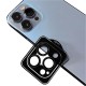 Apple - iPhone 11 Pro Zebana ZBN-KL01 Safir Kamera Lens Koruma Camı (Kolay Takma Aparatlı) - Siyah