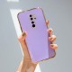 جراب هاتف Xiaomi Redmi Note 8 Pro Zebana ذهبي من السيليكون أرجواني