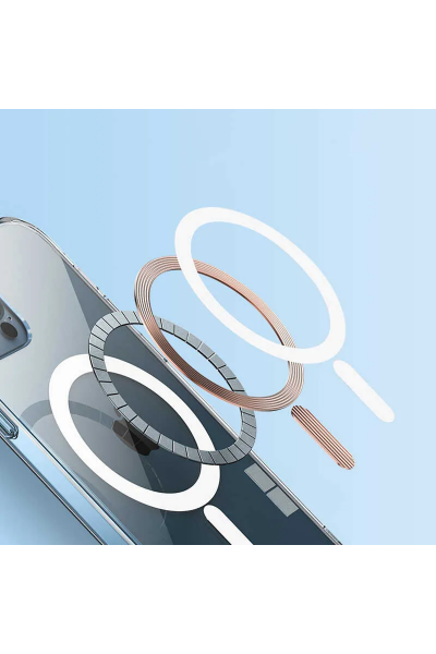 Apple - iPhone 15 Pro Zebana Şeffaf Silikon Kılıf (Kablosuz Şarj Destekli) - Şeffaf
