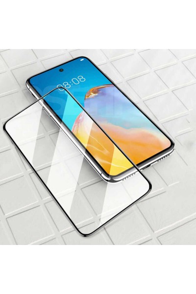 Huawei - P Smart 2021 Tam Kaplayan Seramik Ekran Koruyucu - Şeffaf